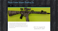 Desktop Screenshot of floridacustomweaponfinishing.com